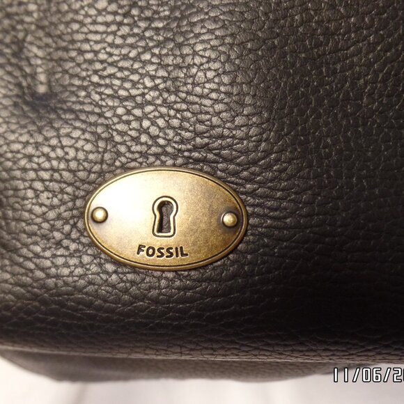Black Fossil Leather Wallet - Picture 5 of 15